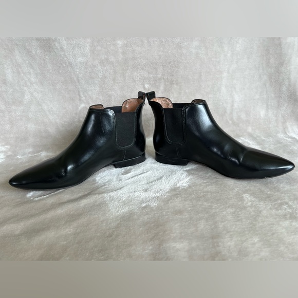Madewell Black Leather Nico Booties Excellent Condition - Picture 8 of 14